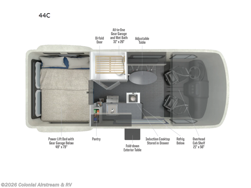 New 2027  Winnebago Revel Sport 44C by Winnebago from Colonial Airstream & RV in Millstone Township, NJ
