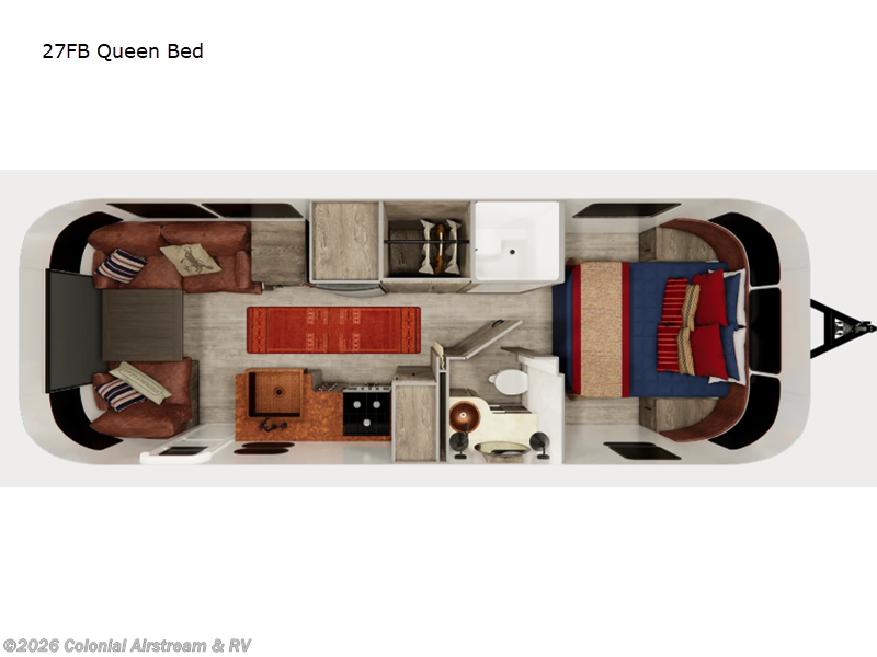 New 2027  Airstream  Stetson + 6666 Special Edition 27FBQ Queen Hatch by Airstream from Colonial Airstream & RV in Millstone Township, NJ