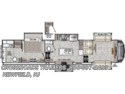 2022 Forest River Cedar Creek 371FL floorplan image