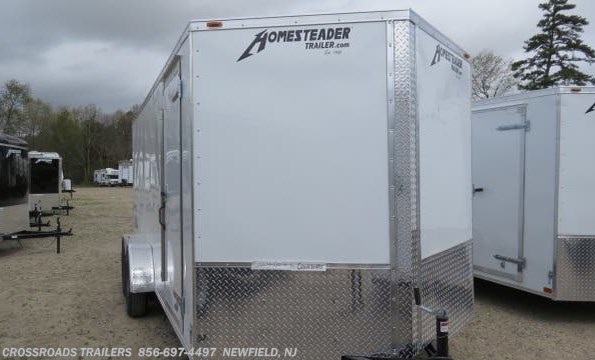 2022 Homesteader Intrepid 7x16 Enclosed Cargo Trailer available in Newfield, NJ
