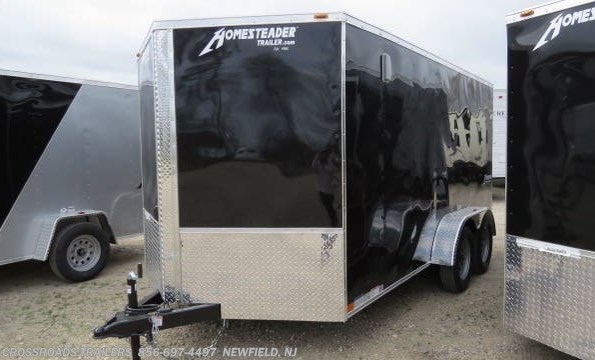 2023 Homesteader Intrepid 7x14 Enclosed Cargo Trailer available in Newfield, NJ