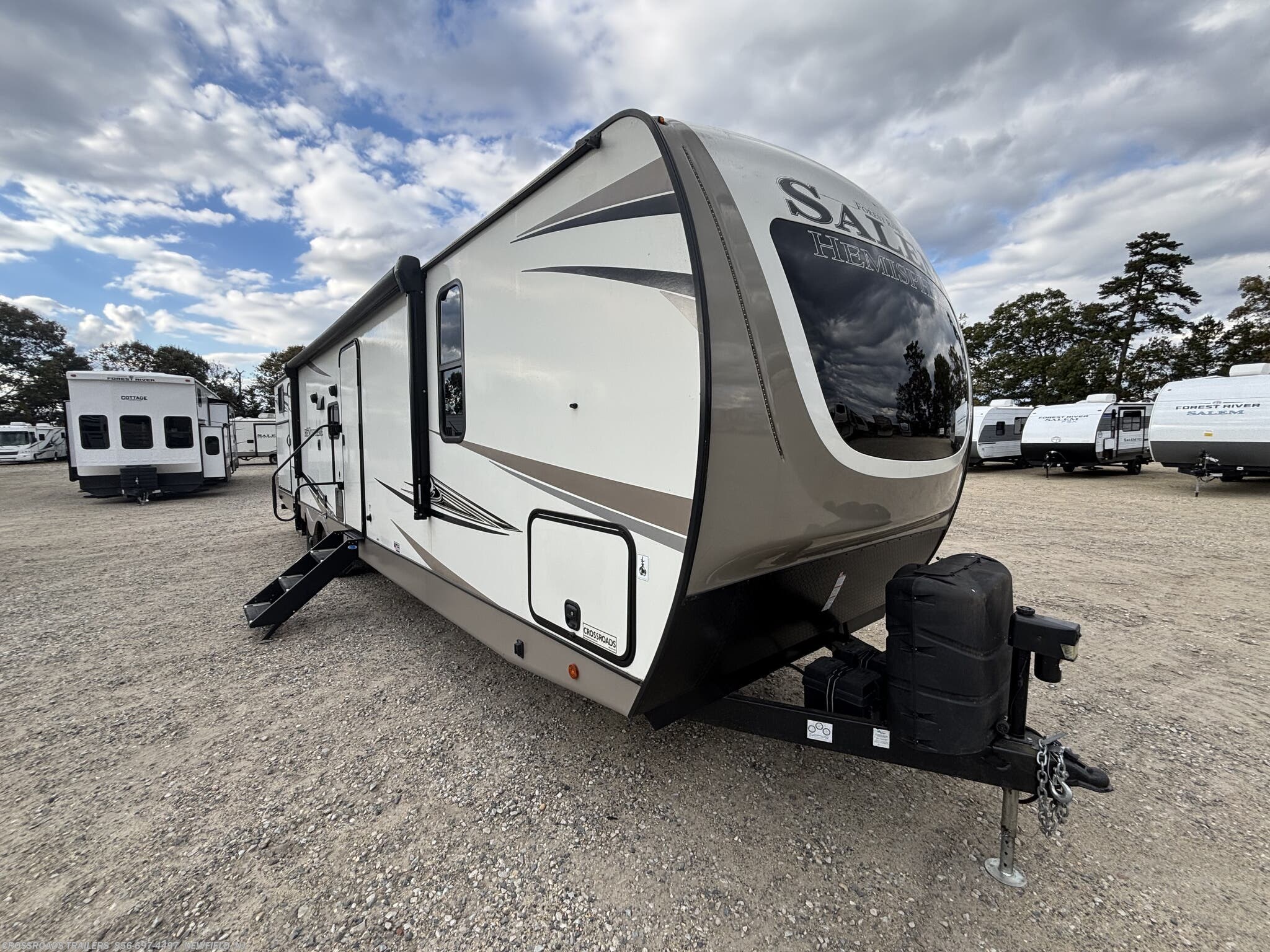 Used 2021 Forest River Salem Hemisphere 314BUD available in Newfield, New Jersey