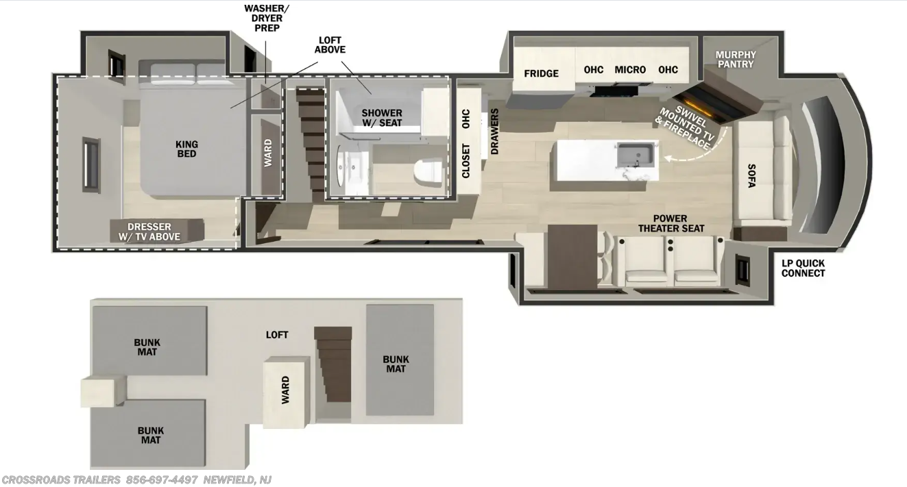 New 2027 Forest River Cedar Creek Cottage 40CDL available in Newfield, New Jersey