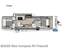 New 2026 Forest River Cherokee Grey Wolf Black Label 29QBBL available in Prescott, Arizona