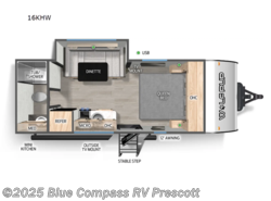 New 2025 Forest River Cherokee Wolf Pup 16KHW available in Prescott, Arizona