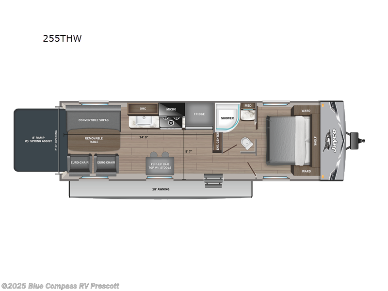 New 2025 Jayco Jay Flight 255THW available in Prescott, Arizona