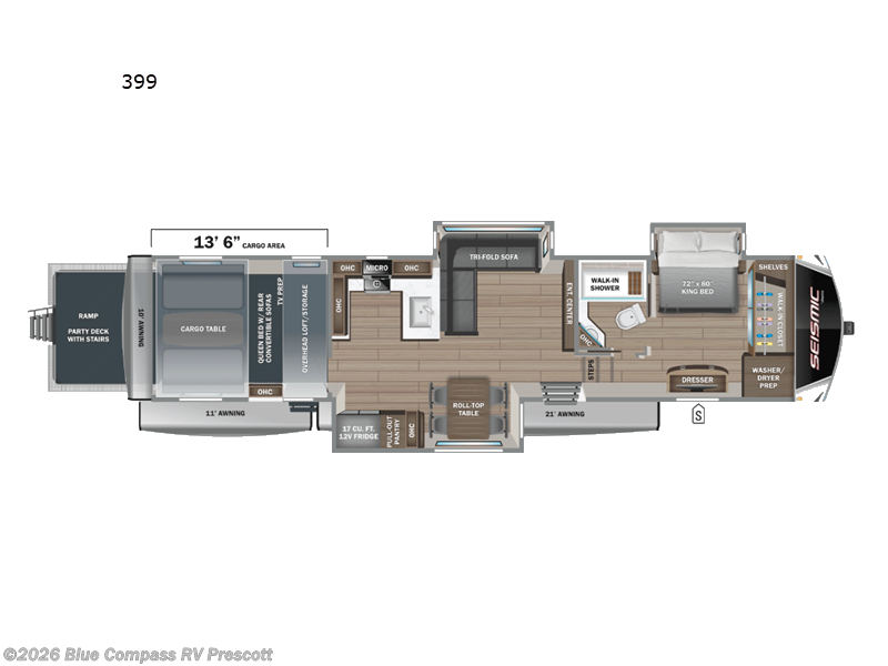 New 2026 Jayco Seismic 399 available in Prescott, Arizona