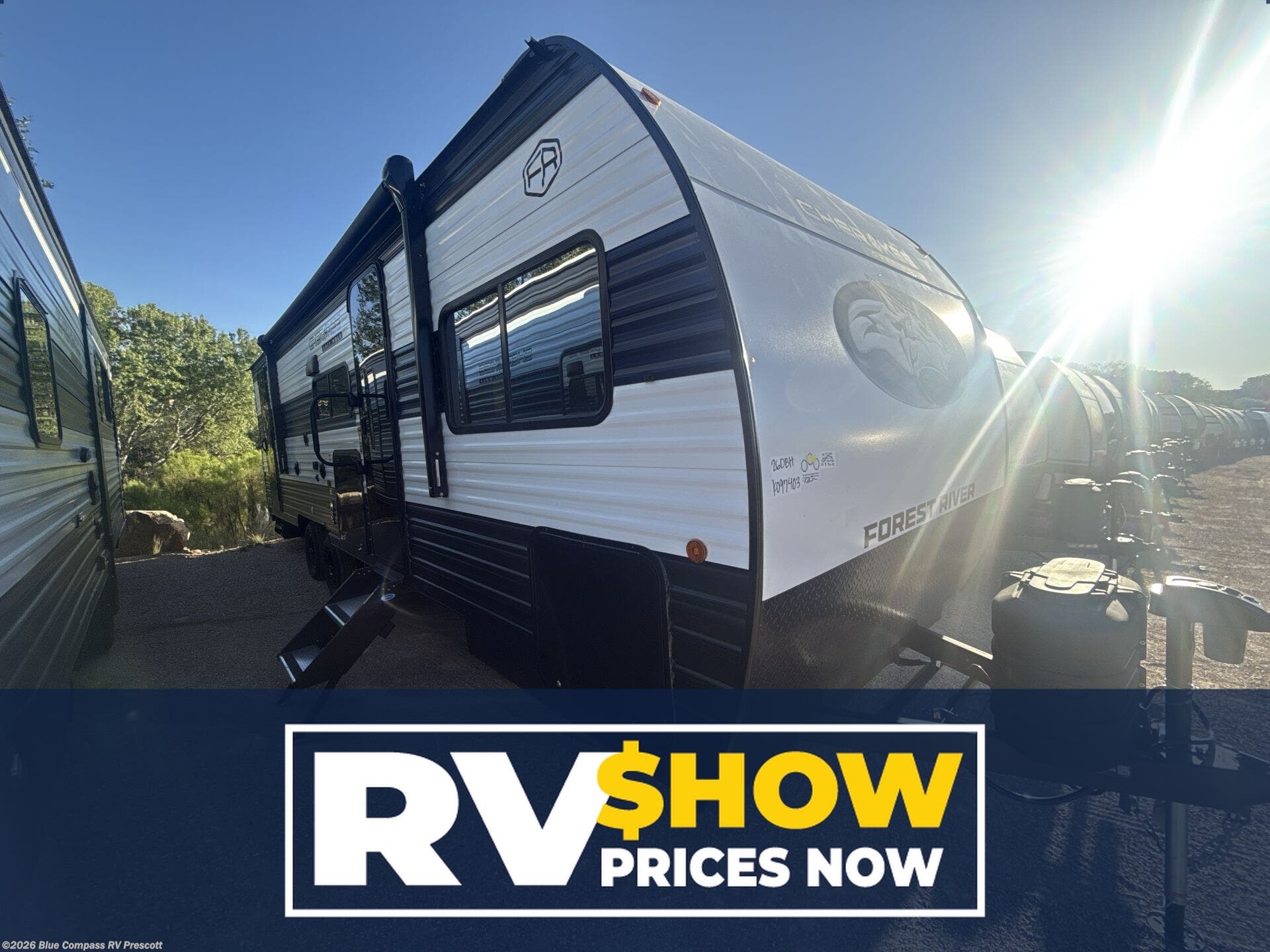New 2026 Forest River Cherokee Grey Wolf 26DBH available in Prescott, Arizona