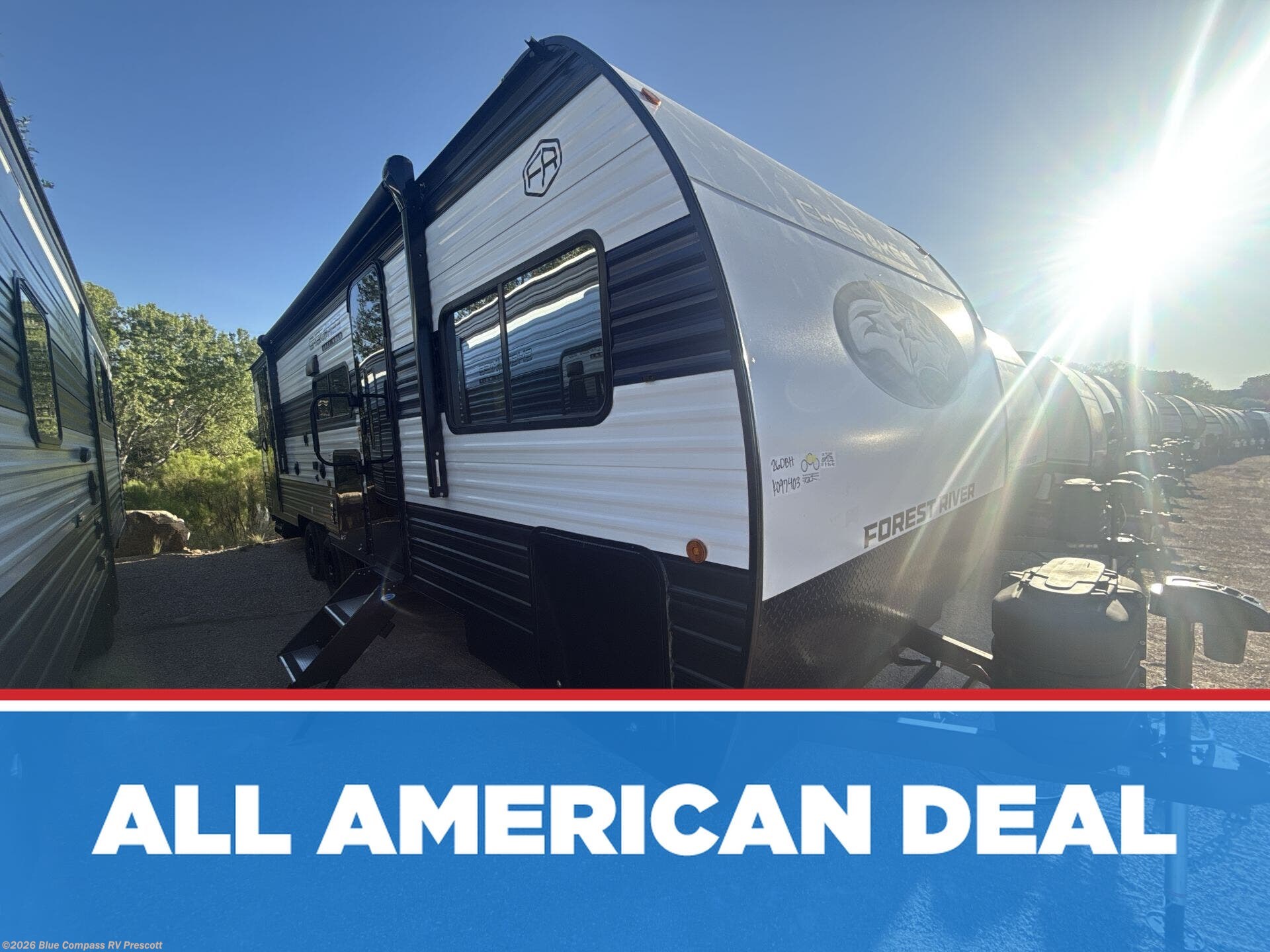 New 2026 Forest River Cherokee Grey Wolf 26DBH available in Prescott, Arizona