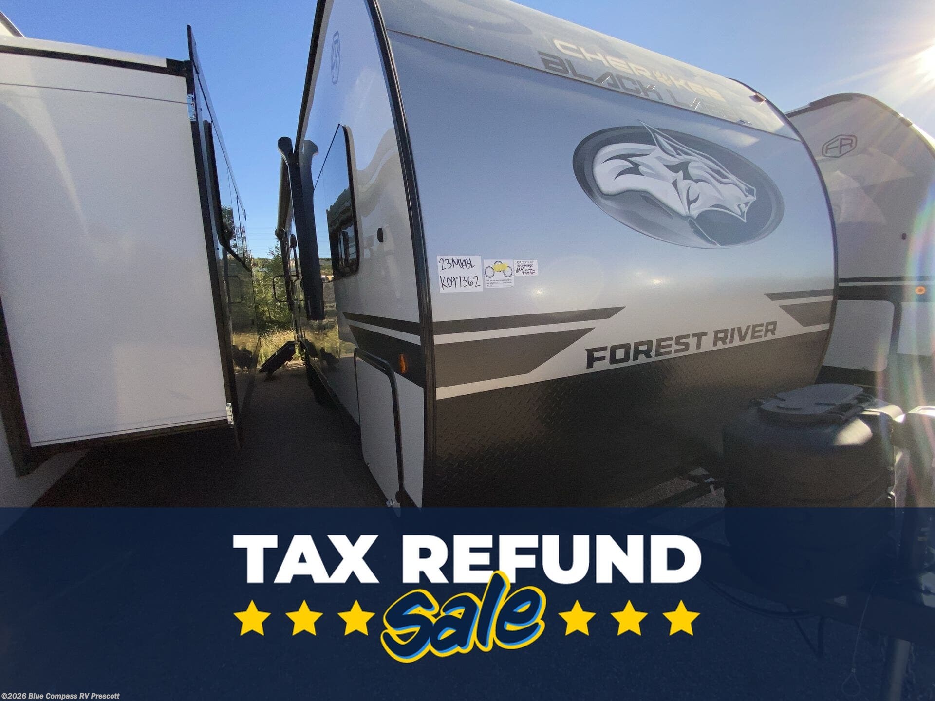 New 2026 Forest River Cherokee Grey Wolf Black Label 23MKBL available in Prescott, Arizona