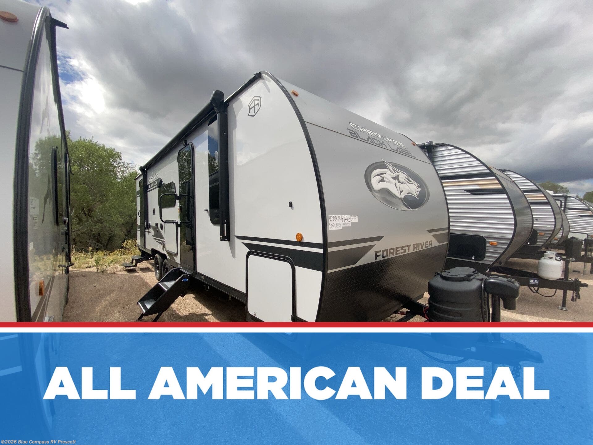 New 2026 Forest River Cherokee Grey Wolf Black Label 23DBHBL available in Prescott, Arizona