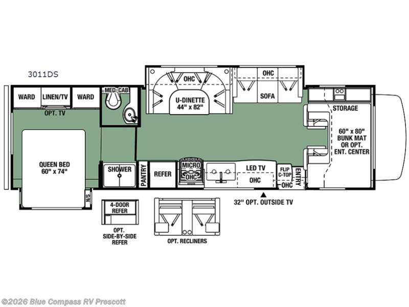 Used 2018 Forest River Forester 3011DS Ford available in Prescott, Arizona
