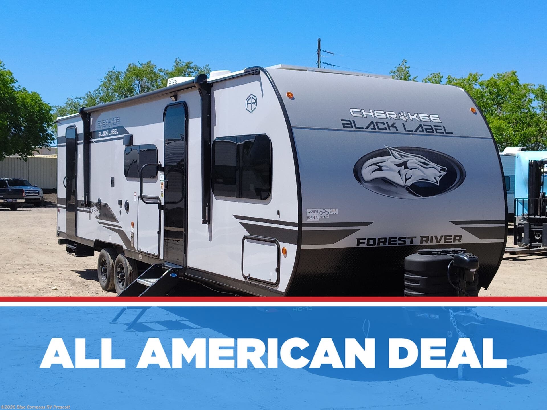 New 2026 Forest River Cherokee Grey Wolf Black Label 26DBHBL available in Prescott, Arizona