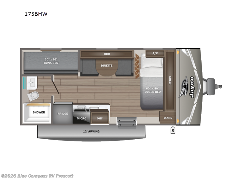 New 2027 Jayco Jay Flight 175BHW available in Prescott, Arizona