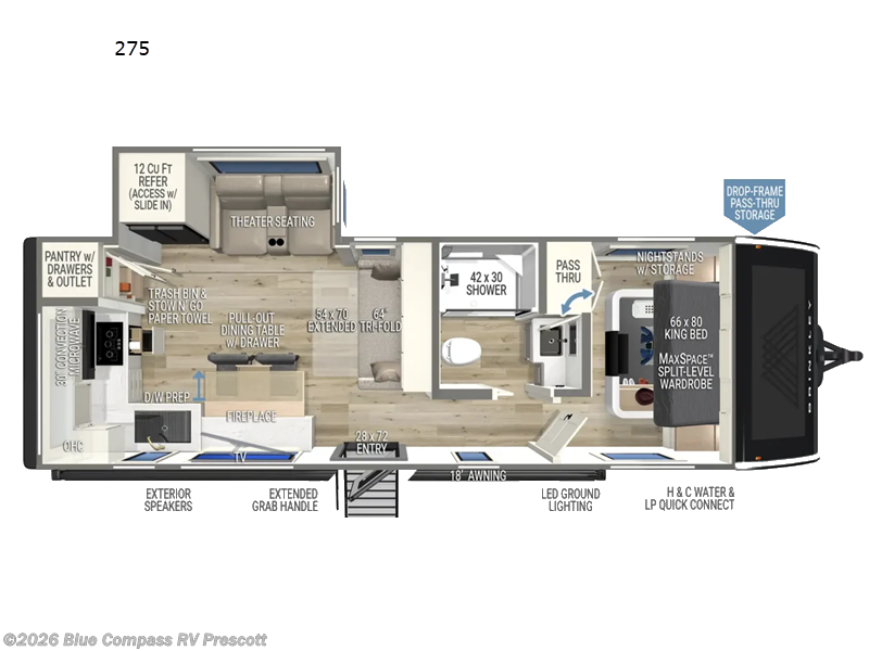 New 2027 Brinkley RV Model I 275 available in Prescott, Arizona