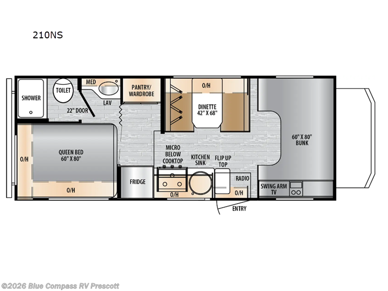 New 2027 East to West Entrada 210NS available in Prescott, Arizona