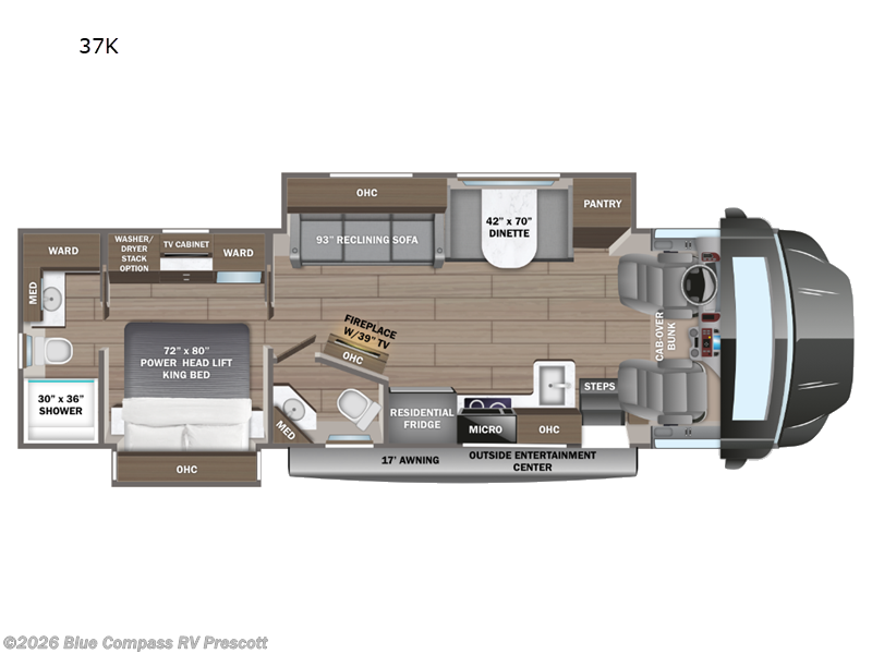 New 2027 Jayco Seneca 37K available in Prescott, Arizona